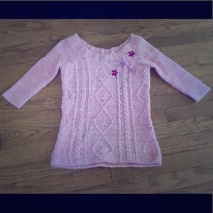 Free people Sweater detail gorgeous. NEW